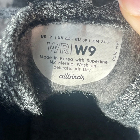 Allbirds | Women’s Wool Runners, Size 9 - Picture 5 of 7